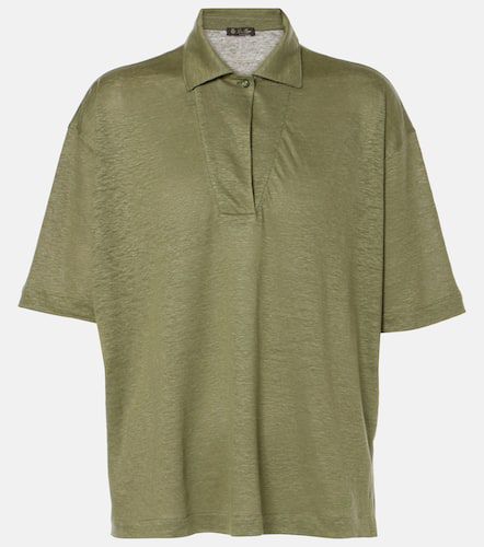 Loro Piana Linen polo top - Loro Piana - Modalova