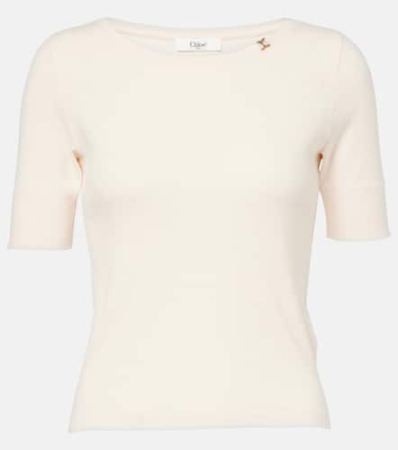 ChloÃ© Cotton jersey T-shirt - Chloe - Modalova