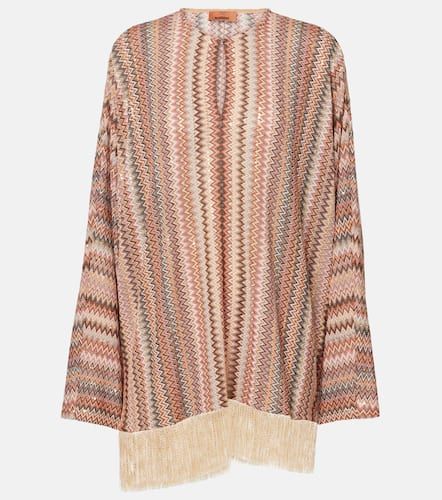 Missoni Blusa con lamé a zig-zag - Missoni - Modalova