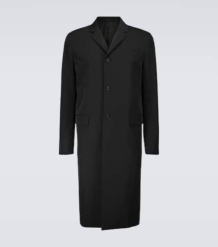 Single-breasted technical overcoat - Prada - Modalova