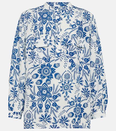 Aubrey floral linen-blend blouse - A.P.C. - Modalova