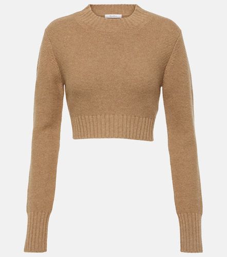 Kaya cashmere cropped sweater - Max Mara - Modalova