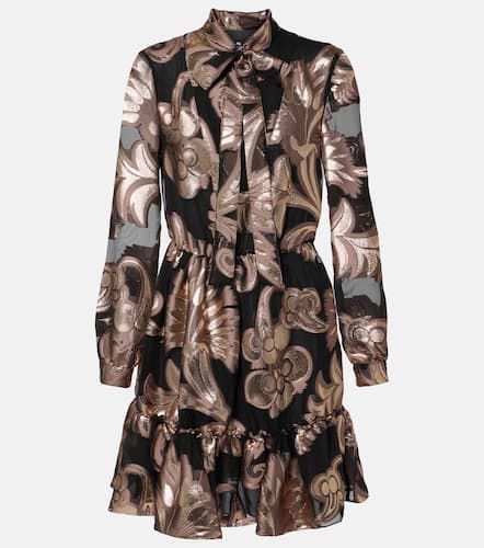 Etro Printed tie-neck minidress - Etro - Modalova