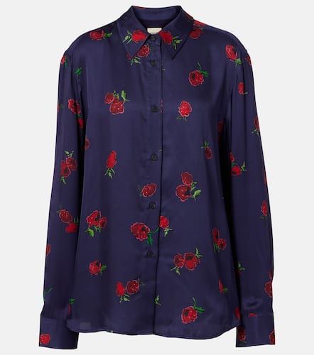 Camisa Argo de sarga estampada - Khaite - Modalova