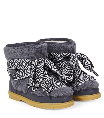 Walaya shearling-trimmed boots - Donsje - Modalova