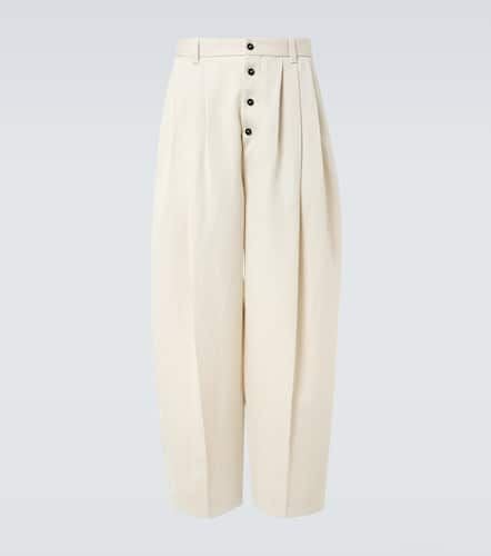 Pantaloni tapered Fernando in lana e lino - Jacquemus - Modalova