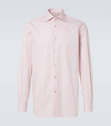 Kiton Camicia in cotone a righe - Kiton - Modalova