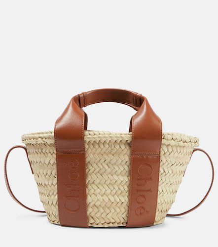 Chloé Borsa Sense Mini in rafia - Chloe - Modalova