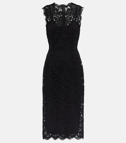 Vestido midi de encaje - Dolce&Gabbana - Modalova