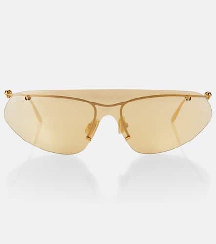 Knot shield sunglasses - Bottega Veneta - Modalova