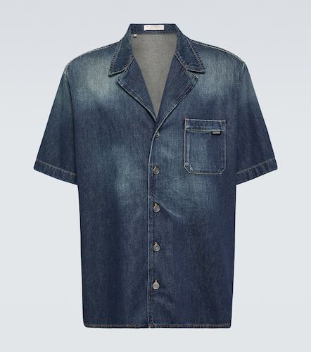 Valentino Chambray bowling shirt - Valentino - Modalova