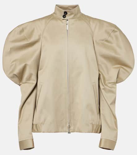 Puff-sleeve cotton chino jacket - Sacai - Modalova