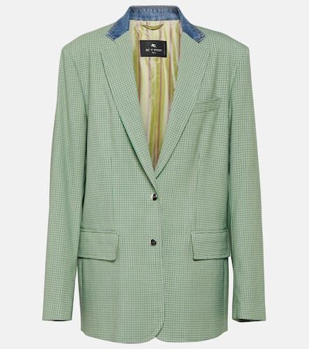 Etro Blazer à carreaux - Etro - Modalova
