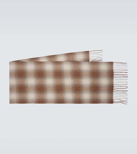 Checked wool and cashmere scarf - Loro Piana - Modalova