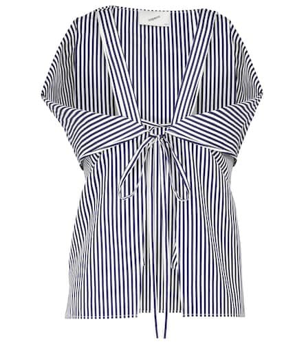 Coperni Striped cotton poplin top - Coperni - Modalova