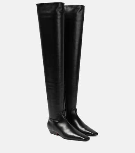 Marfa leather over-the-knee boots - Khaite - Modalova