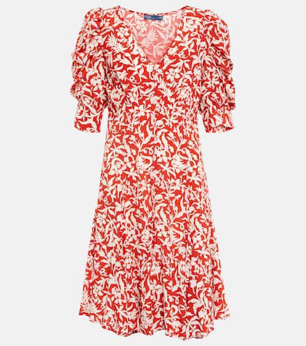 Vestido midi de crepé floral - Polo Ralph Lauren - Modalova