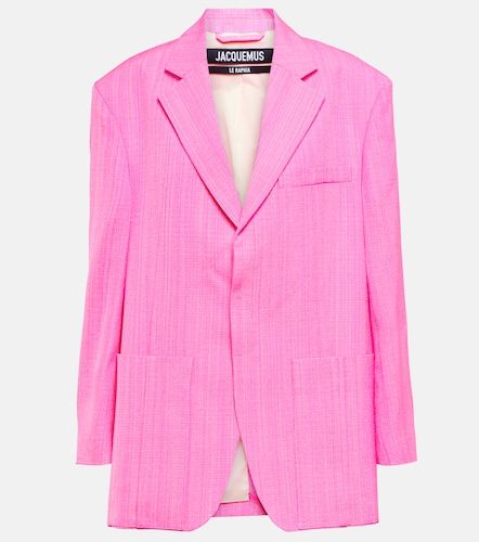 Blazer La Veste d'Homme en soie mélangée - Jacquemus - Modalova