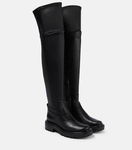 Botas mosqueteras Utility Lug de piel - Tory Burch - Modalova