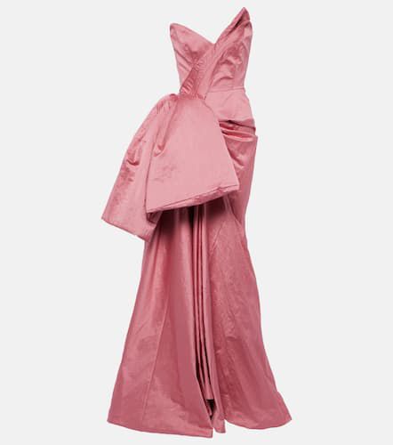 Bow-detail Cotton-blend gown - Maticevski - Modalova