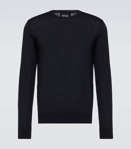 Pullover in lana vergine - Giorgio Armani - Modalova