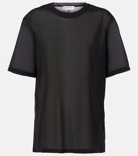 T-shirt en coton mélangé - Victoria Beckham - Modalova