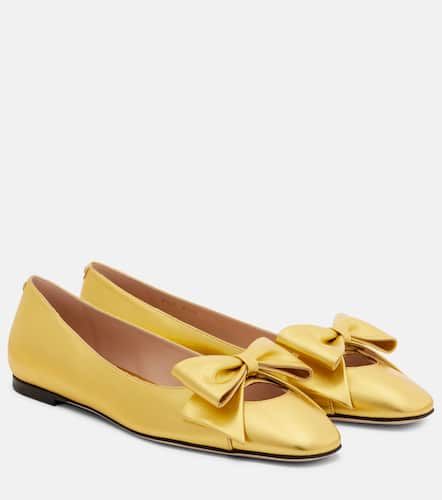 Ballerine Bowow in pelle metallizzata - Valentino Garavani - Modalova