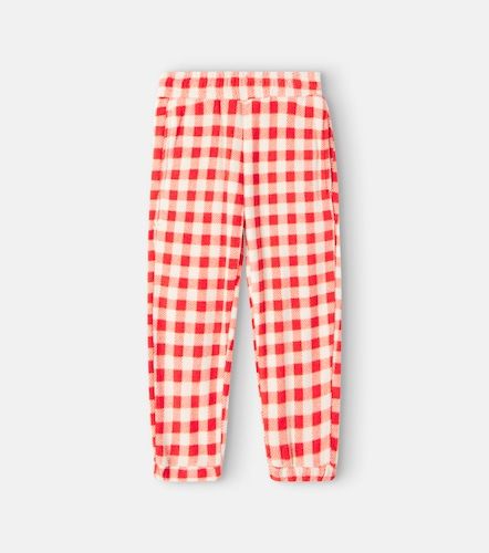 Gingham fleece sweatpants - Mini Rodini - Modalova