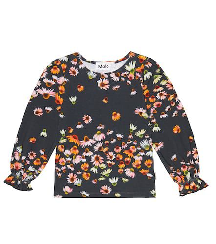 Top Raina en mezcla de algodón floral - Molo - Modalova