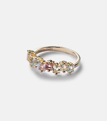 Pastel Rainbow 14kt ring with gemstones - Suzanne Kalan - Modalova