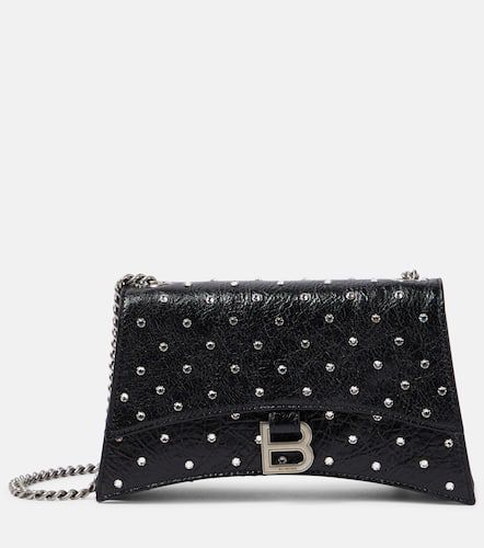 Crush XS embellished leather shoulder bag - Balenciaga - Modalova