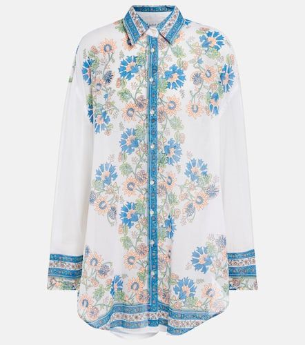 Camisa de algodón floral - Juliet Dunn - Modalova