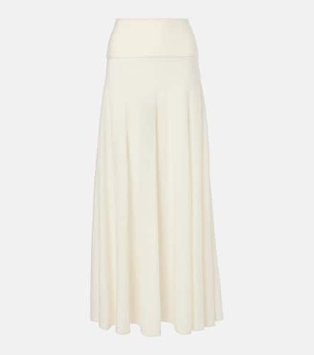 AlaÃ¯a Low-rise virgin wool maxi skirt - Alaia - Modalova