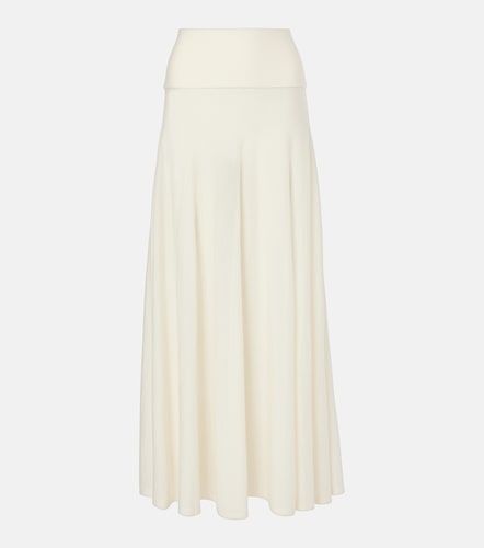 Low-rise virgin wool maxi skirt - Alaia - Modalova
