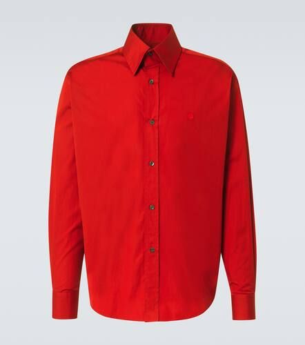 McQueen Skull cotton poplin shirt - McQueen - Modalova