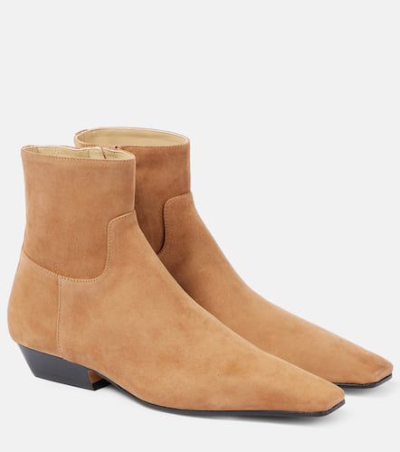 Khaite Marfa suede ankle boots - Khaite - Modalova