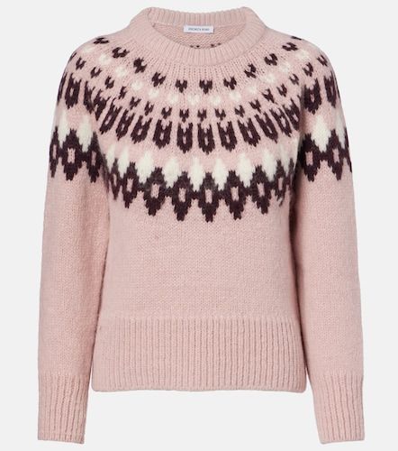 Anne Fair Isle wool-blend sweater - Veronica Beard - Modalova