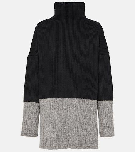 Colour Block wool and cashmere turtleneck sweater - Joseph - Modalova