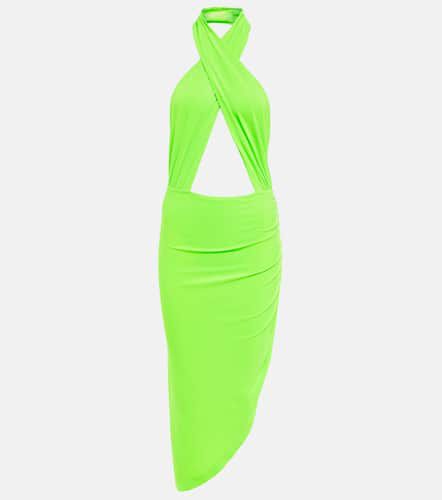 Cutout halterneck midi dress - Norma Kamali - Modalova