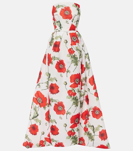 Poppy faille corset gown - Oscar de la Renta - Modalova