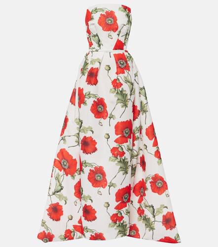 Vestido corsé de fiesta Poppy de faya - Oscar de la Renta - Modalova