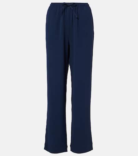 Aurelia crêpe straight pants - Asceno - Modalova