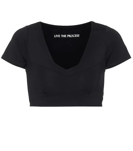 Live The Process Crop top Crystal - Live The Process - Modalova