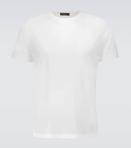 T-shirt in misto seta e cotone - Loro Piana - Modalova