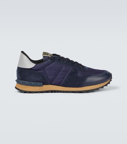 Sneakers Rockrunner mit Leder - Valentino Garavani - Modalova