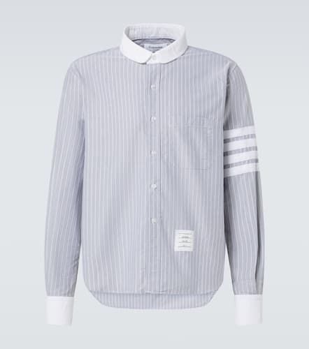 Camicia 4-Bar in cotone gessato - Thom Browne - Modalova