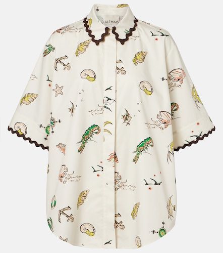 Alémais Camisa oversized de algodón estampada - Alemais - Modalova