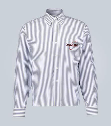 Prada Camisa de rayas con logo - Prada - Modalova