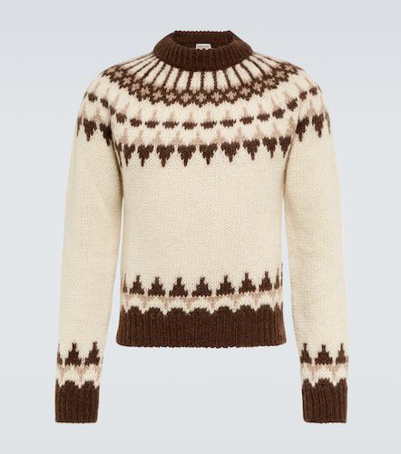 Jacquard wool-blend sweater - Saint Laurent - Modalova