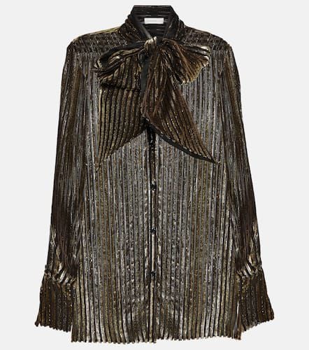 Nina Ricci Striped velvet blouse - Nina Ricci - Modalova